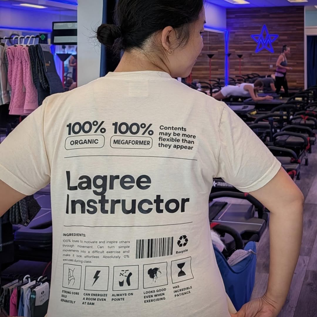 Andrea Ruelas marking thirteen years of teaching Lagree at Transform Fitness
